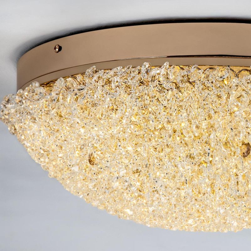 Потолочная люстра ** см, LED 72W, 3000 / 6500К, Золото MODELUX ML.2320.400 GD