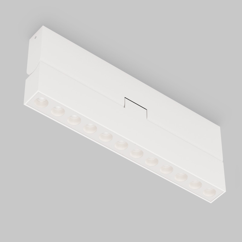 Накладной светильник 22*2,3*8,8 см, LED, 12W, 4000К, Maytoni Technical Points Rot C136CL-12W4K-W белый