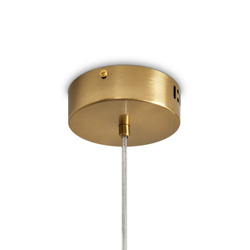 Подвесной светильник 80-170 см, LED*18W, 3000K, Freya Amela FR6138PL-L21BS, Латунь