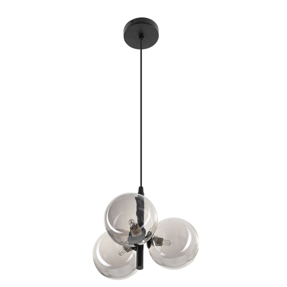 Светильник 29 см, Citilux ORTON CL202211, черный-дымчатый