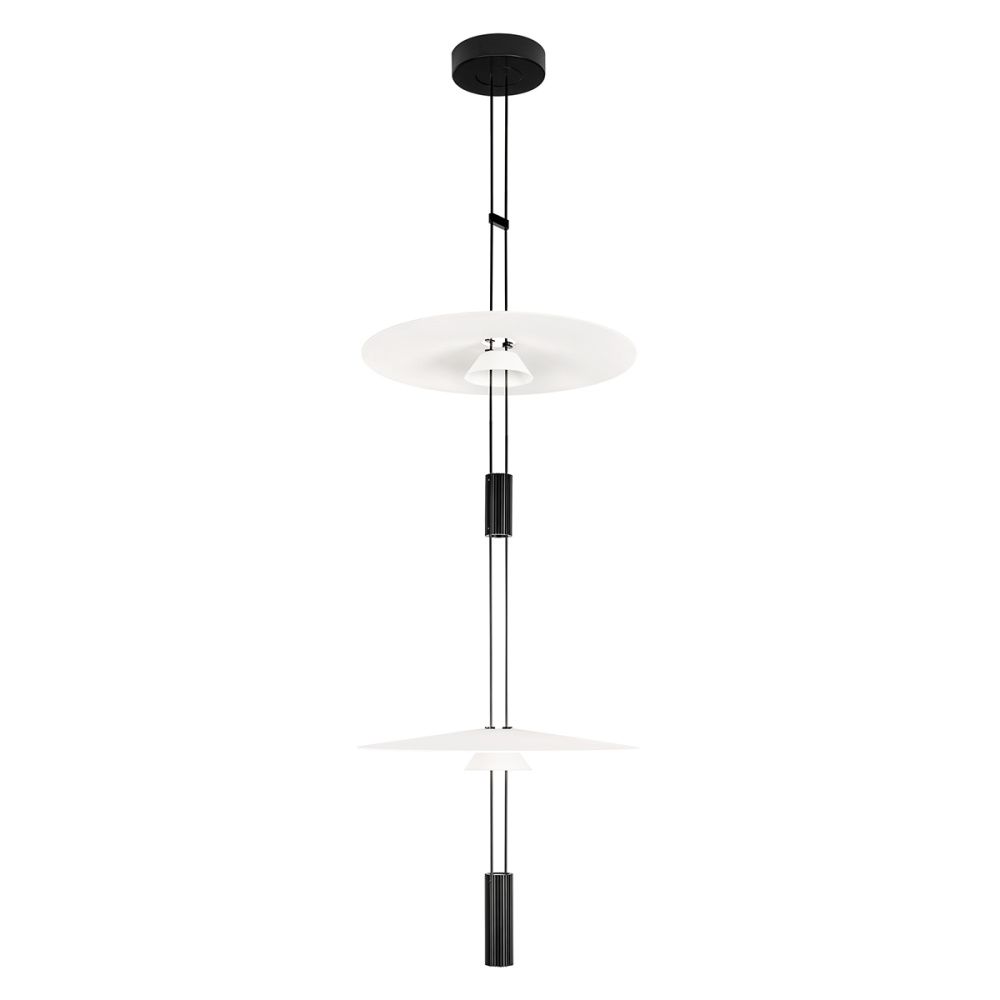 Подвесной светильник 432 см, 18W, 3000K, Loft IT Flamingo 10598A, черный