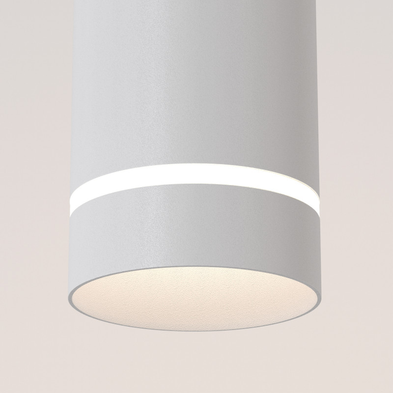 Светильник 8 см, 12W, 4000K, Maytoni Pendant Orlo P085PL-12W4K-W, белый