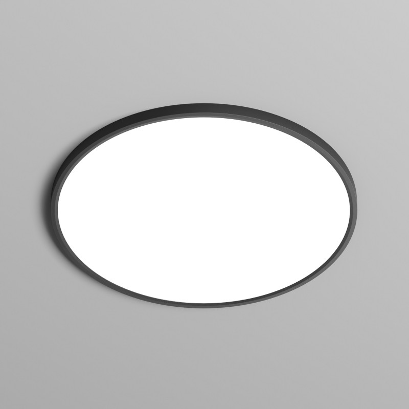 Накладной светильник *60*2,5 см, LED * 50W, 3000-6500К, Denkirs Thin DK6524-BK, черный