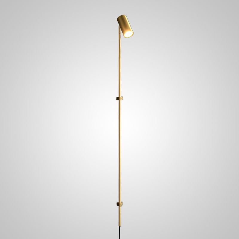 Бра JUNO B Brass 139*19*19 см, 1*MR16*7W, ImperiumLoft juno-b01, Латунь
