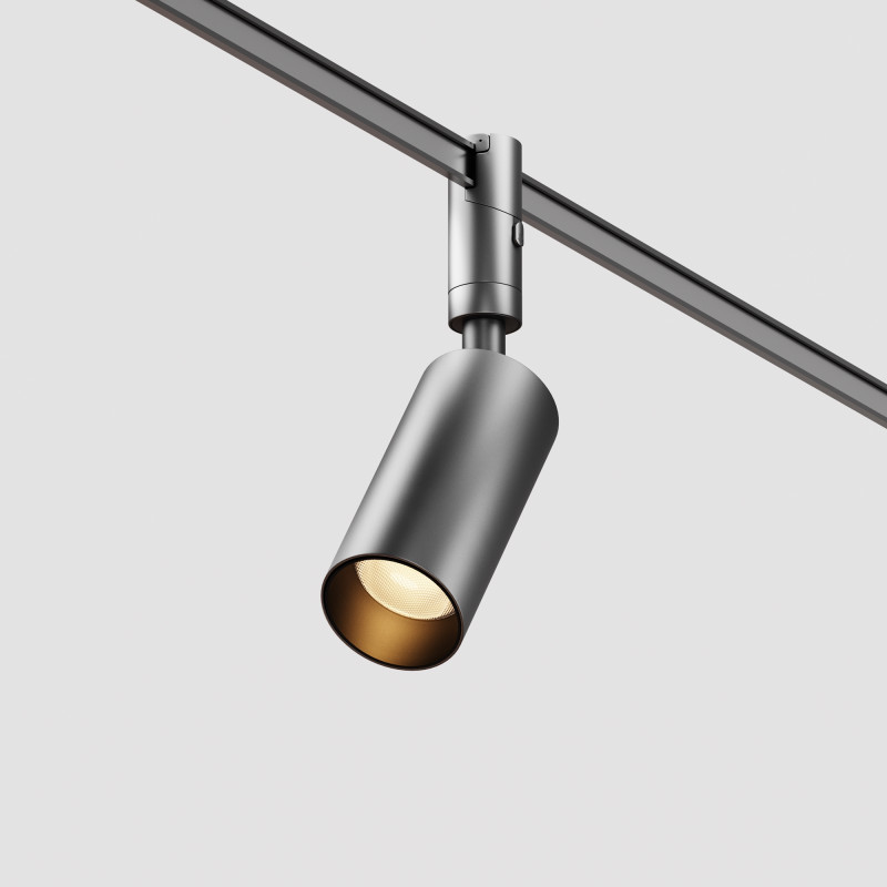 Трековый светильник FLEXITY 4,5*10 см, LED 10W 3000K 36° Maytoni Technical Focus Led TR201-1-10W3K-M-B черный