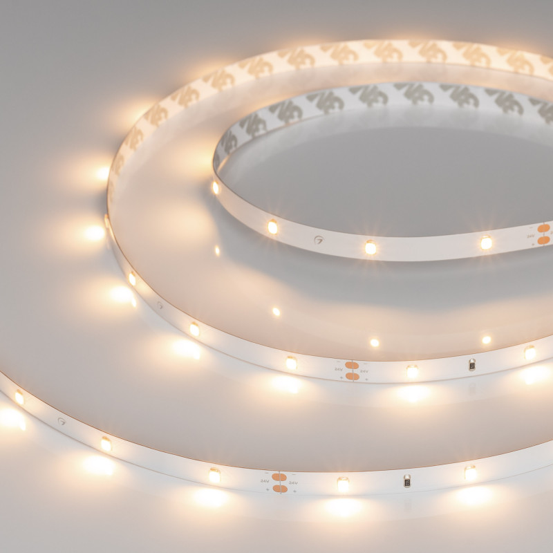 Лента RT-A30-8mm 24V Warm3000 (2.9 W/m, IP20, 2835, 5m), Arlight 024112(2). Цена указана за 5 метров. Продается кратно 5 метрам.