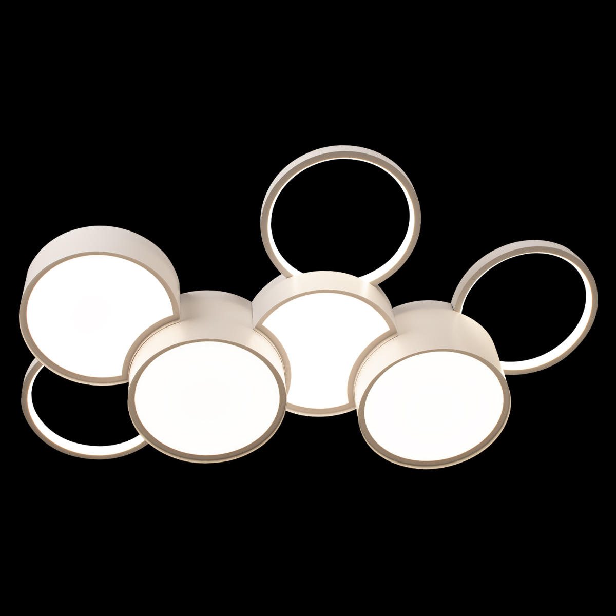 Светильник 86 см, 49W, 4000K, Loft It Pin 10317/7 White, белый