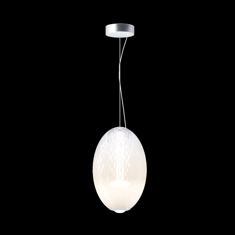 Подвесной светильник 25*25*345 см, LED*19W, 3000K, Maytoni Bruma MOD397PL-L19CH3K, хром