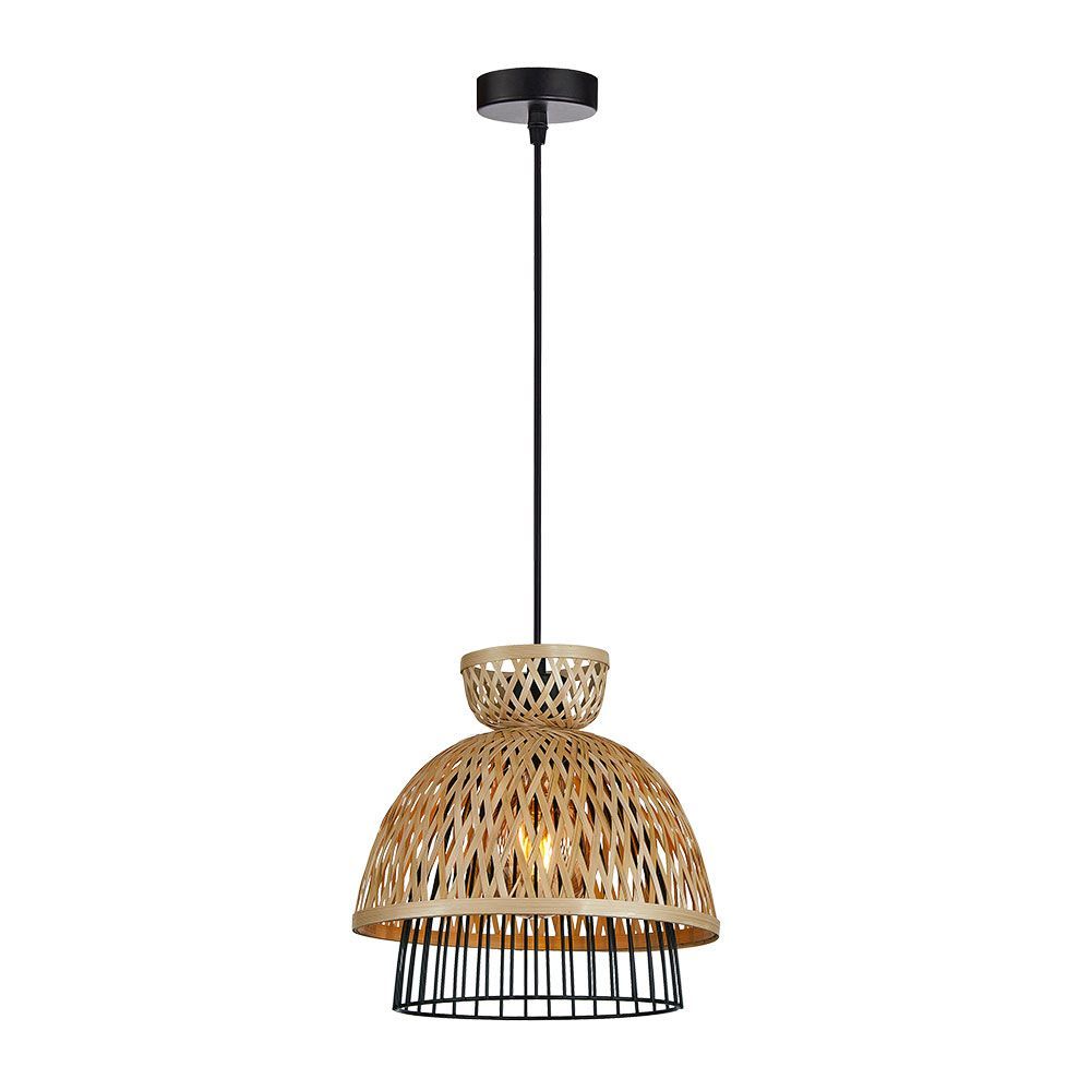 Подвесной светильник 27 см, Arte Lamp Woodstock A7070SP-1BK, черный