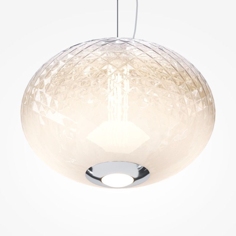Подвесной светильник 30*30*324 см, LED*12W, 3000K, Maytoni Bruma MOD397PL-L12CH3K, хром
