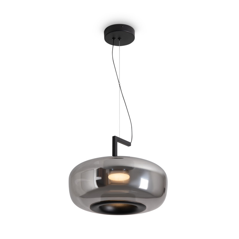 Подвесной светильник 35*35*222 см, LED, 7W, 3000К, Freya CLOD FR6186PL-L7SM1 черный