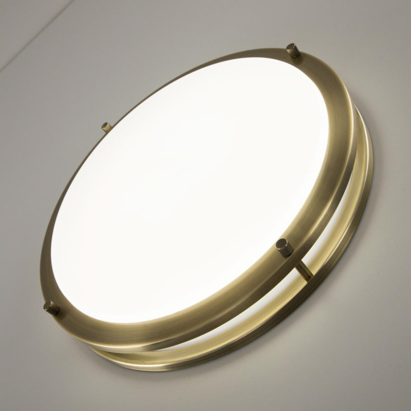 Светильник 35 см, 32W, 4000K Citilux Бостон CL709323N бронза