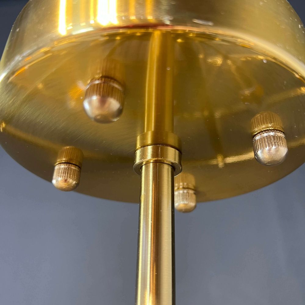 Люстра на штанге RH Marais Round Chandelier D100 100*100*30 см, 14*E14*40W, ImperiumLoft 40.2668, Латунь