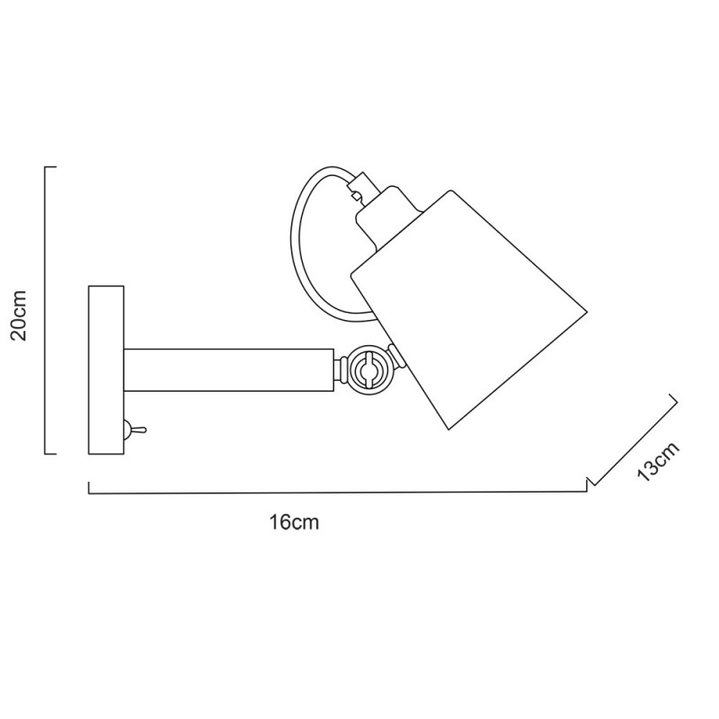 Бра Arte Lamp A7141AP-1WH белый