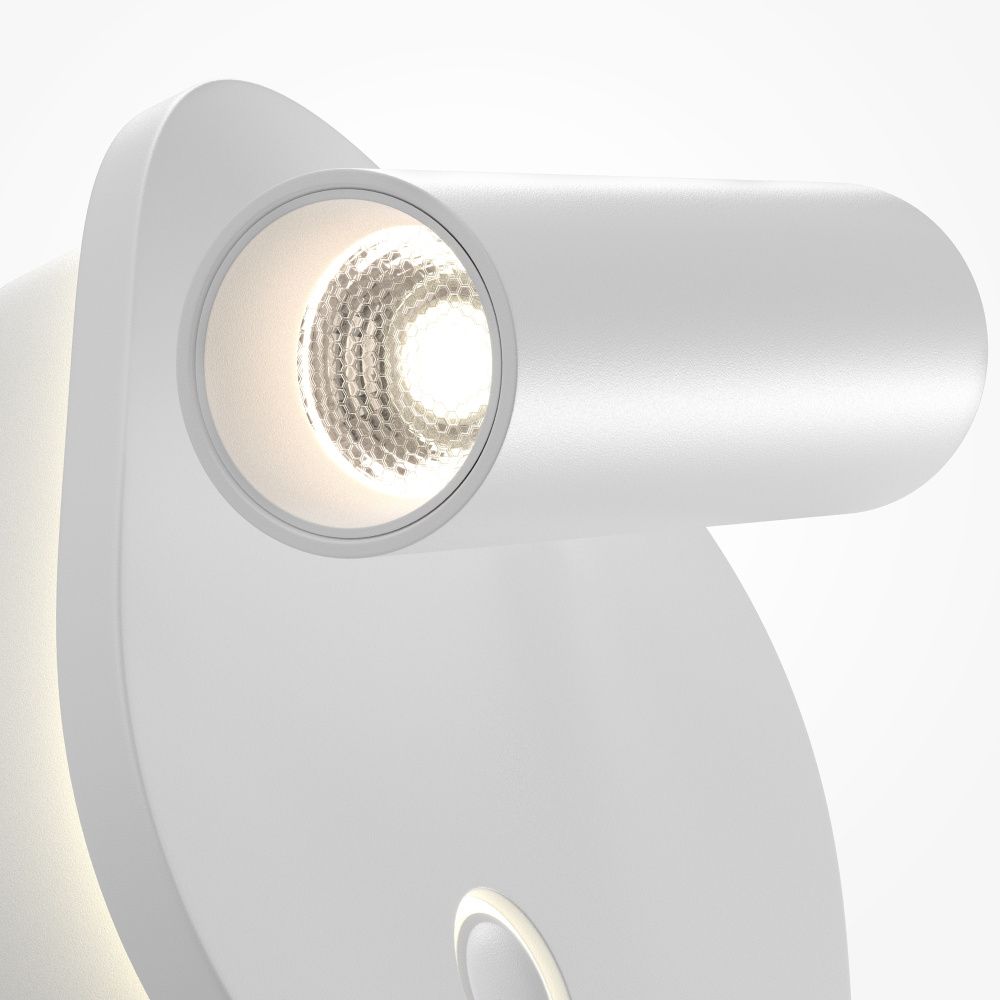 Бра  C175WL-9W-2.7-4K-W 10,5*10,5*-6,4 см, *LED*9W, K, Maytoni technical Ego C175WL-9W-2.7-4K-W, Белый