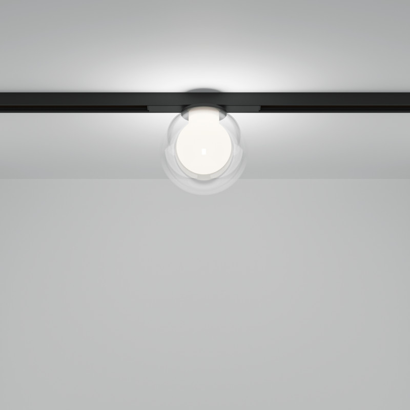 Светильник на шине 8*8*9,1 см, LED, 3000-6000К, Maytoni Technical Bubble TR181-1-4WTW-B черный