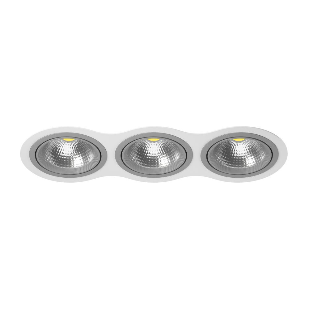 Встраиваемый светильник Light Star Intero 111 i936090909, белый-серый