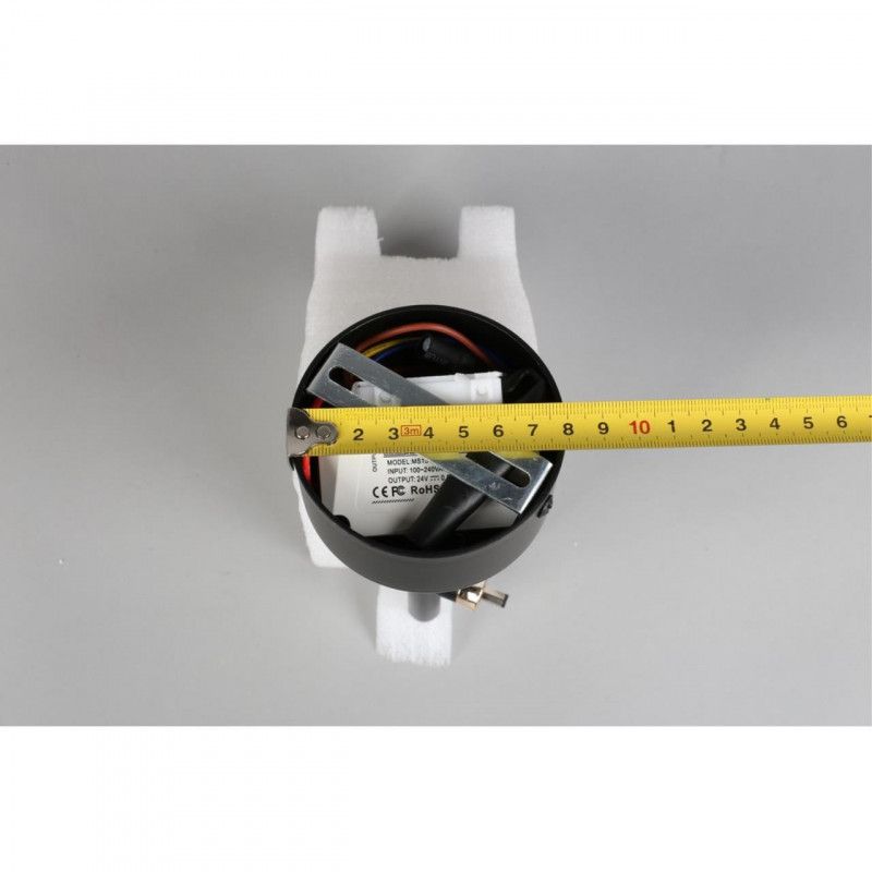 Детское бра 20*18*23 см 10W, 3000K, Aployt Astor APL.822.01.10, черный