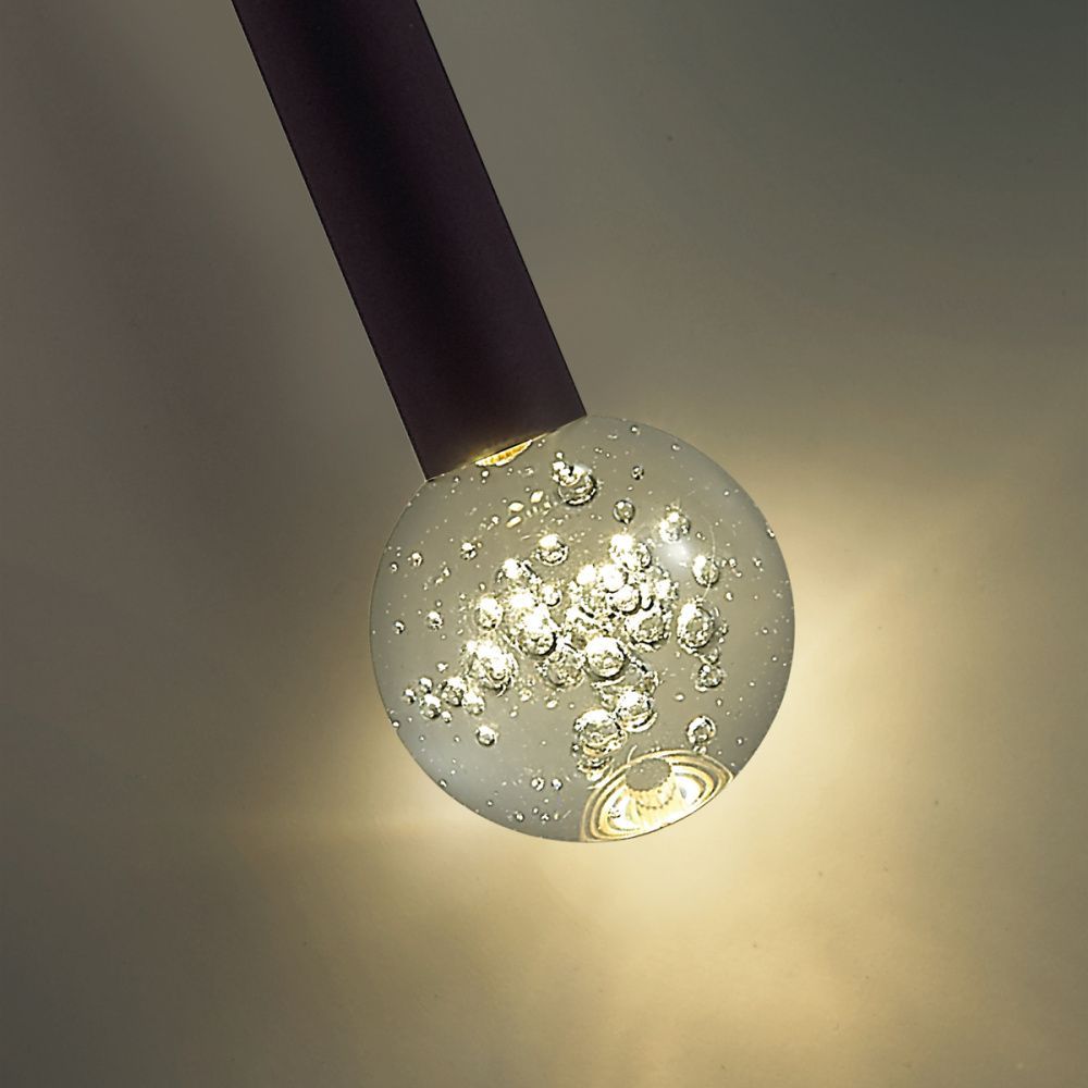 Подвесной светильник 6 см, 3W, 3000K, Odeon Light 4373/3LA, черный