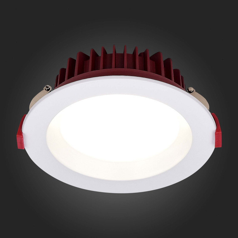 Встраиваемый светильник 12 см, 12W 3000K ST LUCE Встраиваемые светильники ST752.538.12 Белый