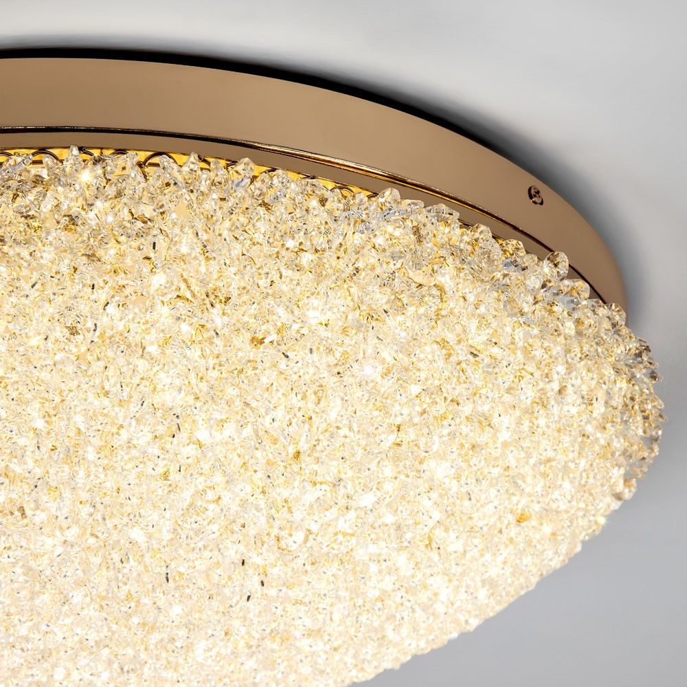 Потолочная люстра ** см, LED 96W, 3000 / 6000K, Золото MODELUX ML.2320.500 GD