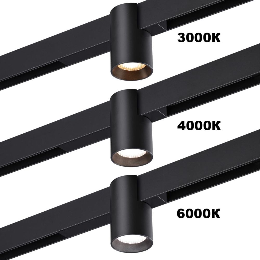 Cветильник  18*6*9,5 см, 1*LED*10W, 3000/4000/6000K, Novotech VECTOR PORT 359954, черный,