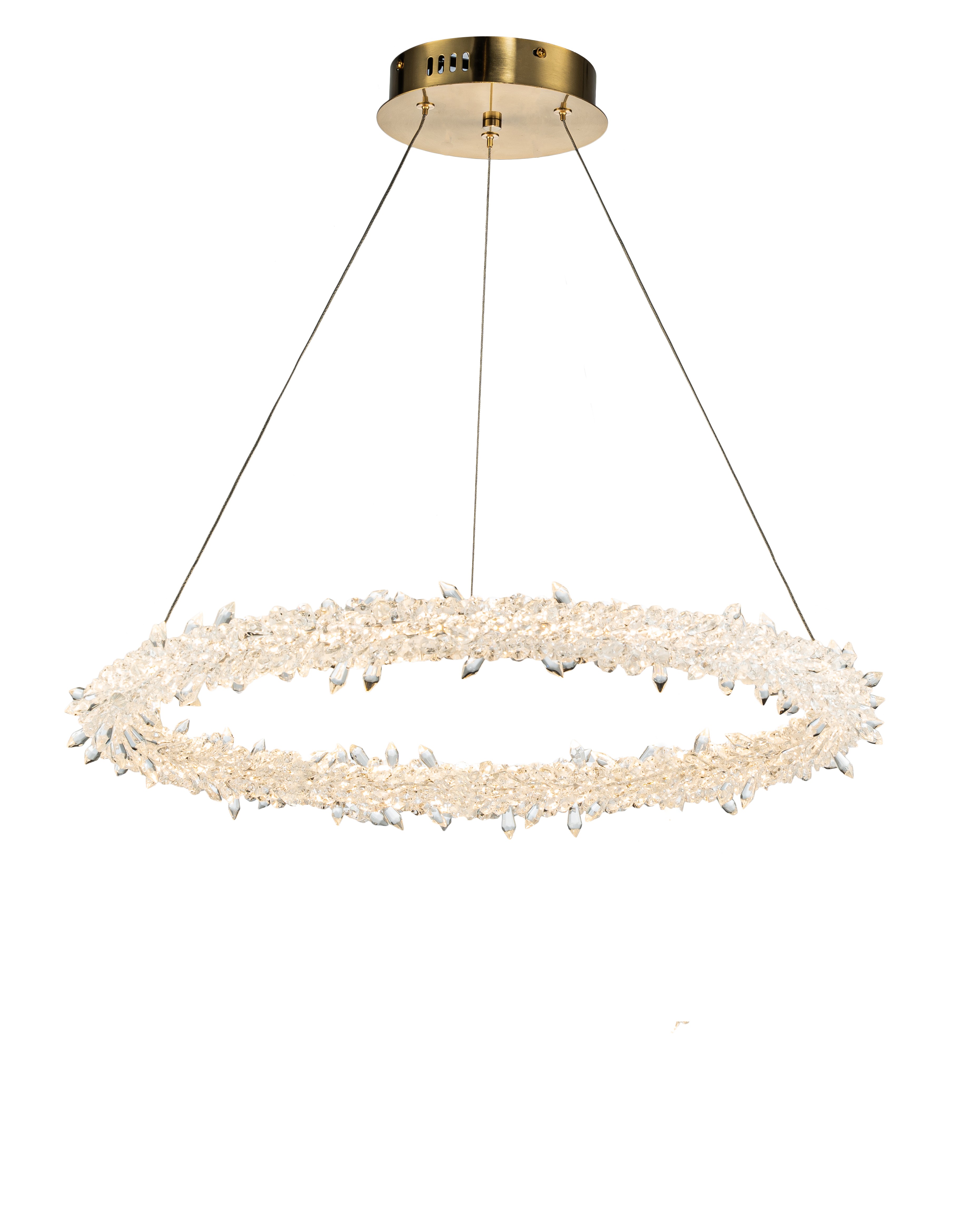 Люстра 600*2000, LED, 3000-6000K NewRgy LED 81557-D600 COPPER GD, Латунь/Золото