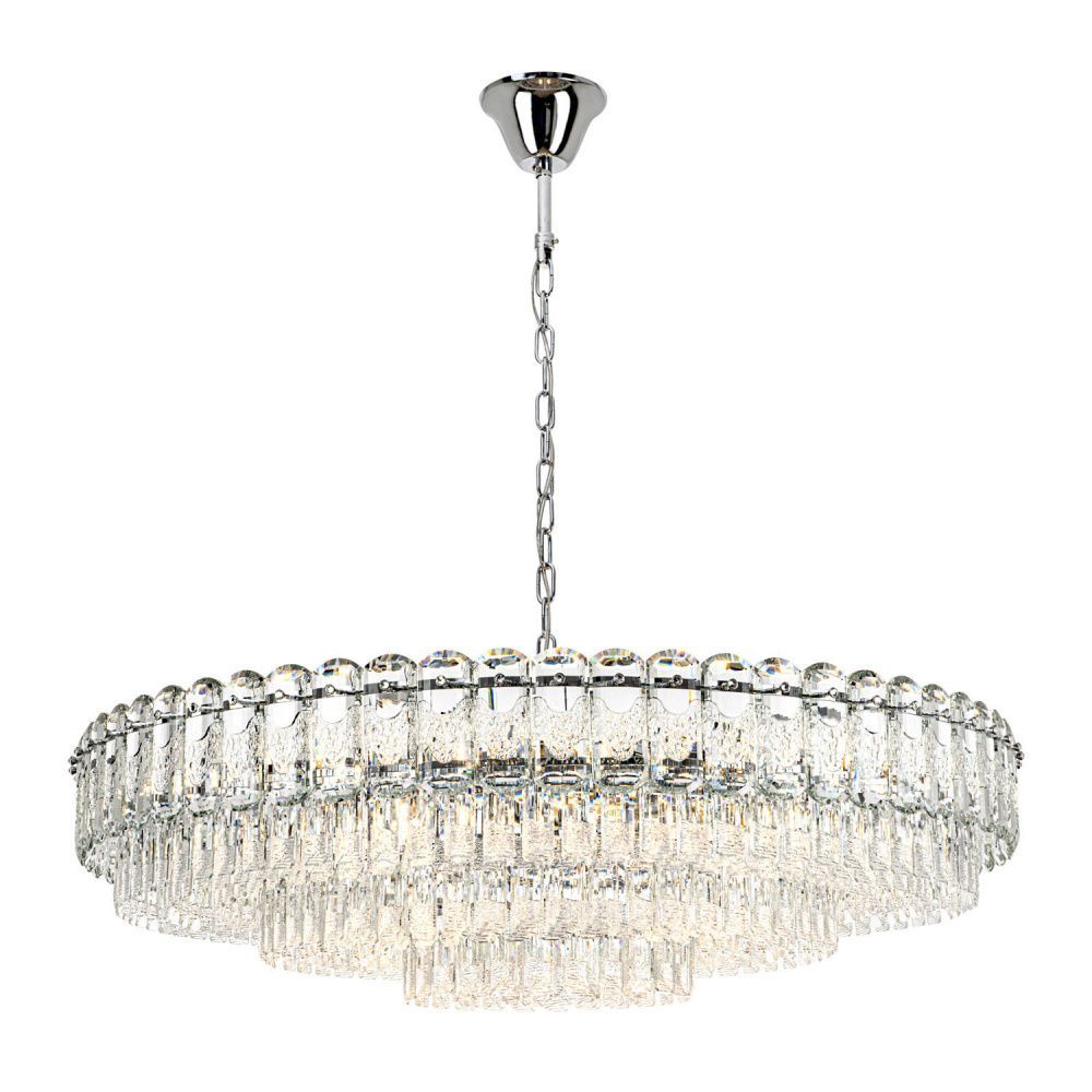 Люстра 100 см, 22*Е14*40W, Modelux  ML.7092.1000 CR, Хром