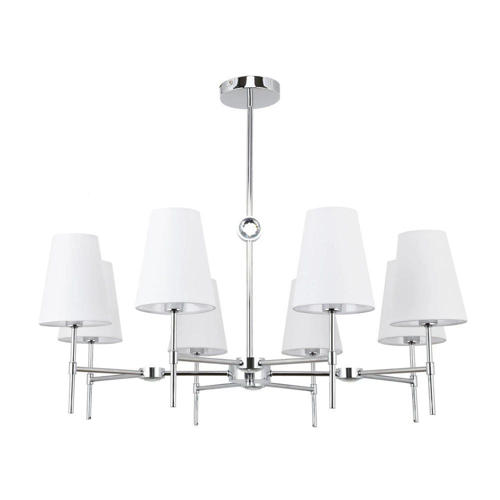 Люстра 83*83*65 см, 8*E14*40W, Arte Lamp Daniella A4104LM-8CC, Хром