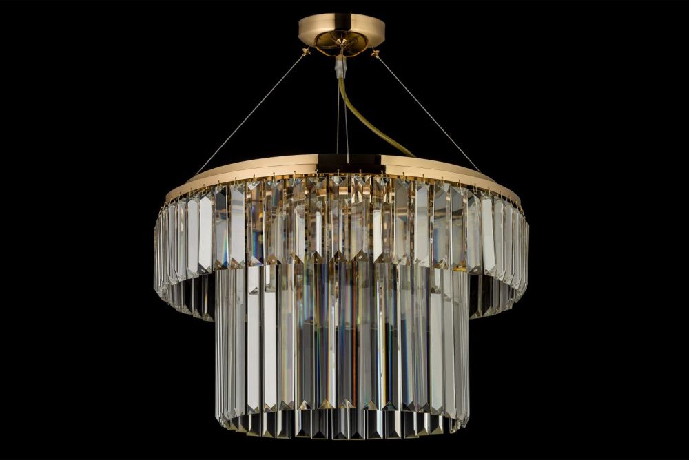 Люстра *50*26 см, 8*G9*40W, Arti Lampadari Enio Enio E 1.5.D50.100 GP, Золото