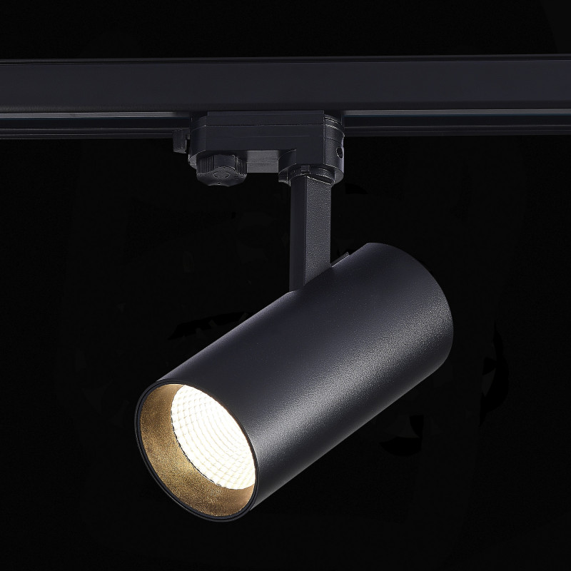 Трековый светильник 17*8 см, 30W 3000K ST LUCE Трехфазная трековая система ST661.436.30 Черный