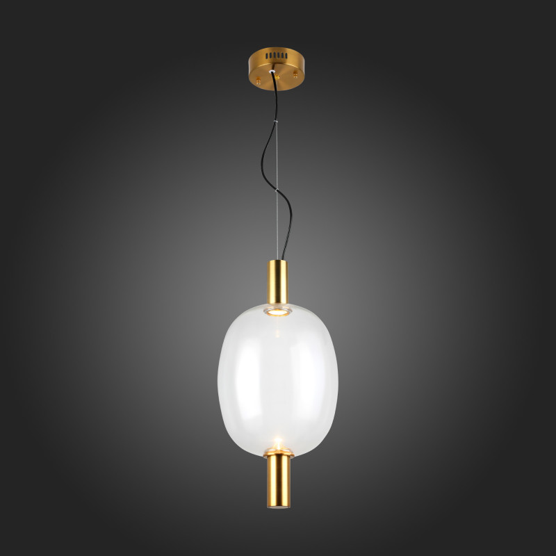 Светильник подвесной 26 см, 7W 2700K ST LUCE ALLENORE SL1582.313.01 Бронзовый