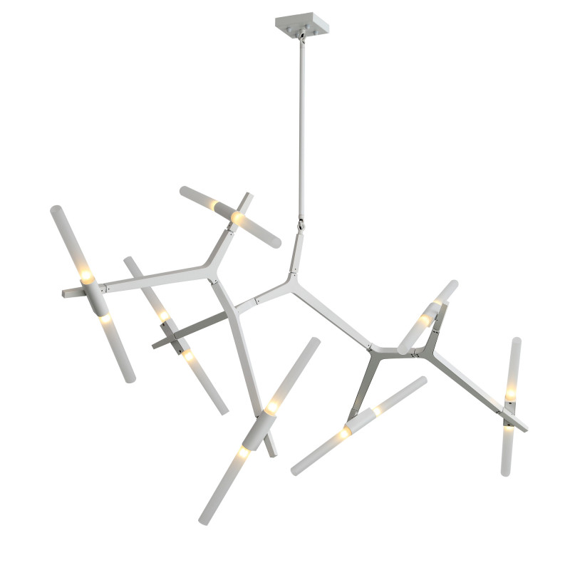 Подвесная люстра ST Luce Laconicita SL947.502.14, белый, диаметр 160см