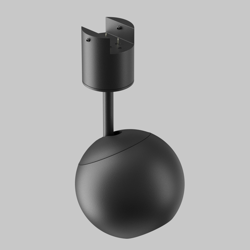 Трековый магнитный светильник 7 см, 8W, 3000K, Maytoni Sfera TR164-1-8W3K-M-B, черный