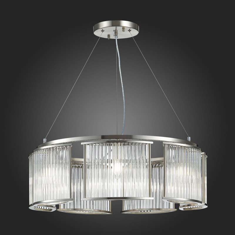 Люстра подвесная 70 см, ST LUCE VELLETRI SL1627.103.07 Хром
