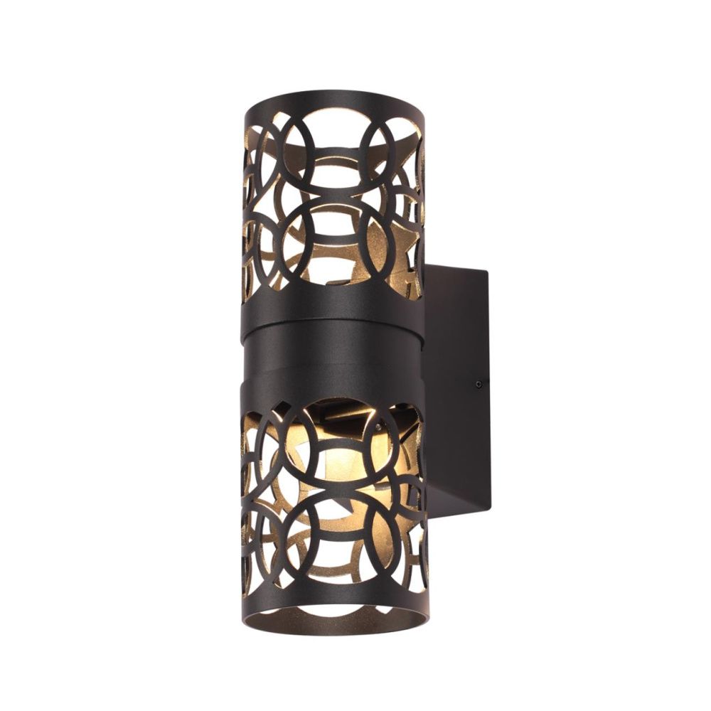 Уличный фасадный светильник 13*9*25,2- см, *LED*10W, 3000K, Novotech Netz NOV359537, черный