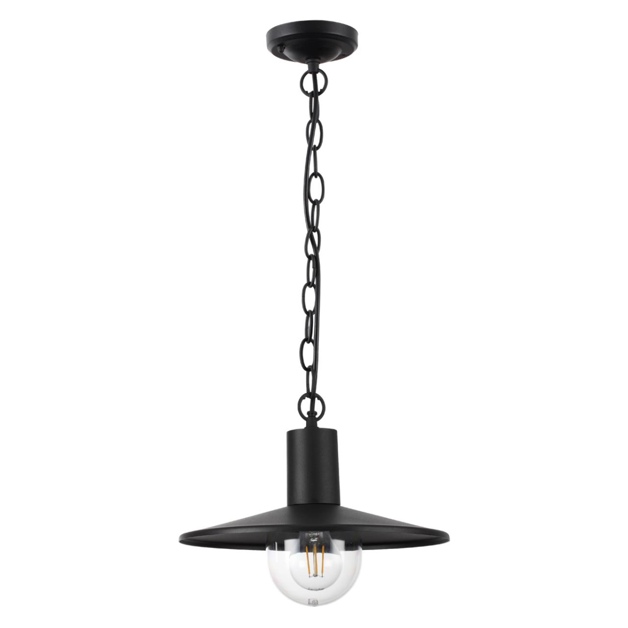 Уличный подвесной светильник Odeon Light Furcadia 4833/1, диаметр 30 см, черный