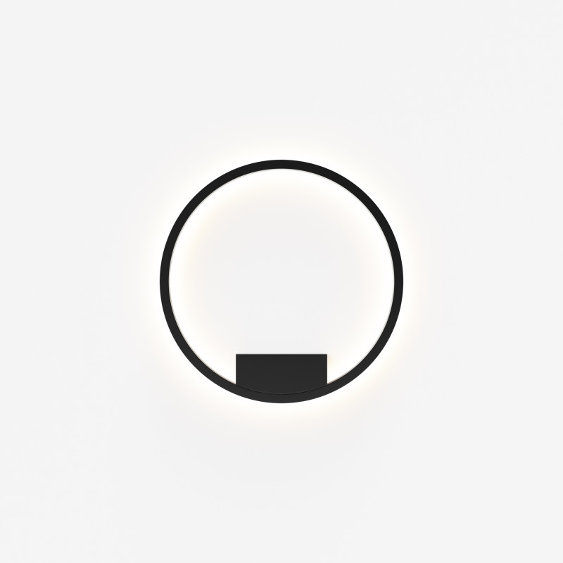Бра 5*40*40 см, LED, 23W, 3000К-4000К, Maytoni Rim MOD058WL-L25BK черный