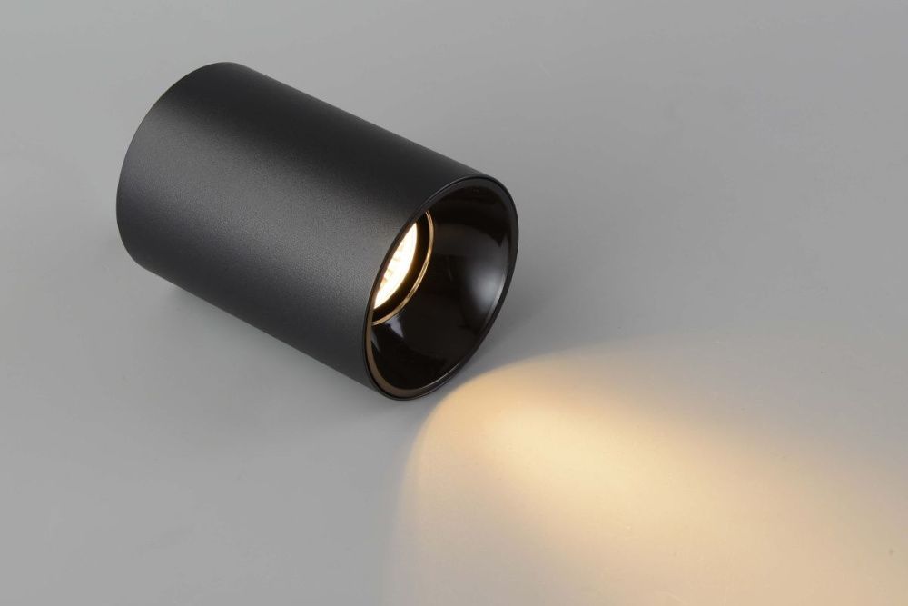 Потолочный светильник 7 см, Crystal Lux CLT 084C BL, черный