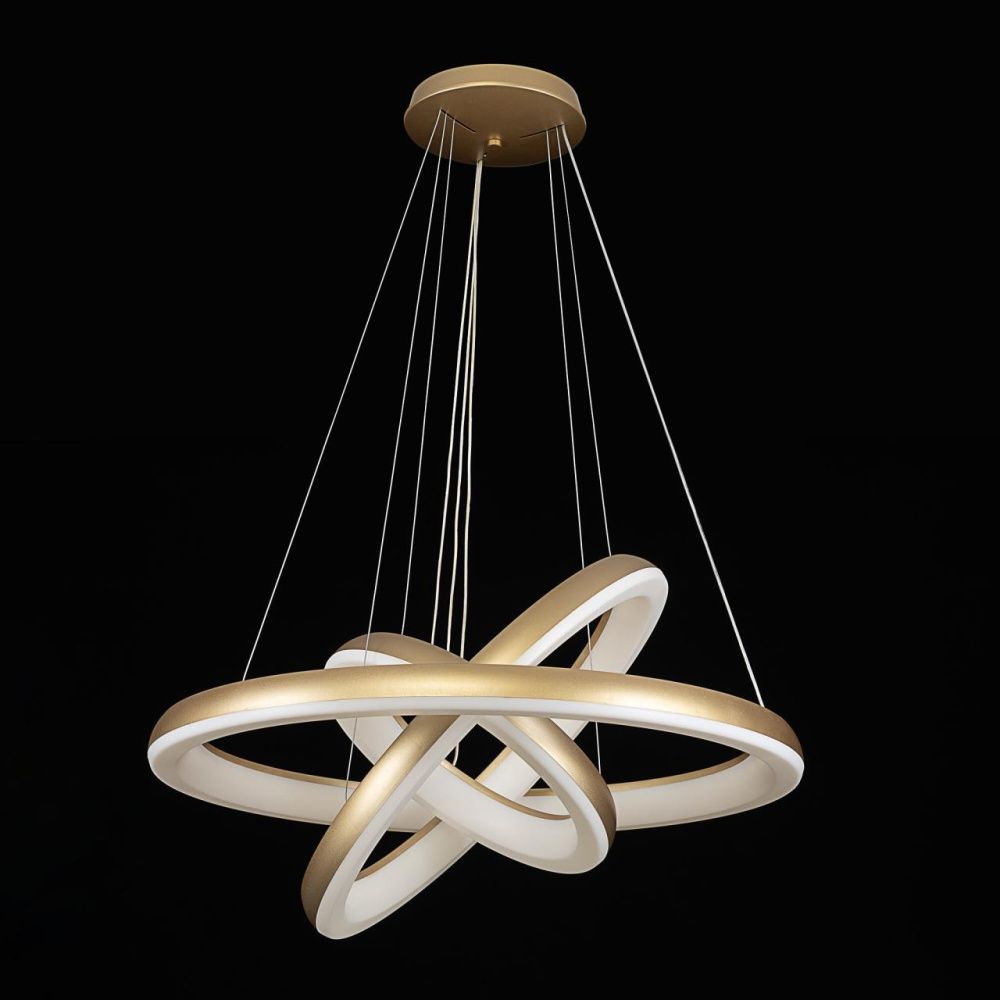 Светильник 75 см, 170W, 3000-5500K, Citilux Юпитер Смарт CL730A152S, золото