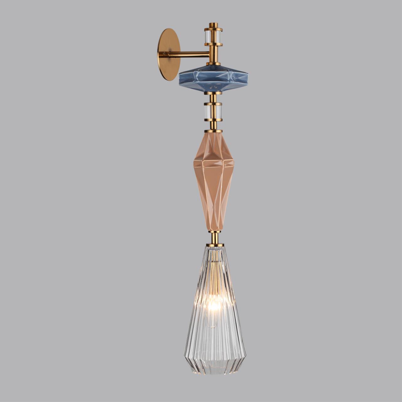 Бра 1*E14*1*40W Odeon Light Terra 5414/1WB, античная бронза