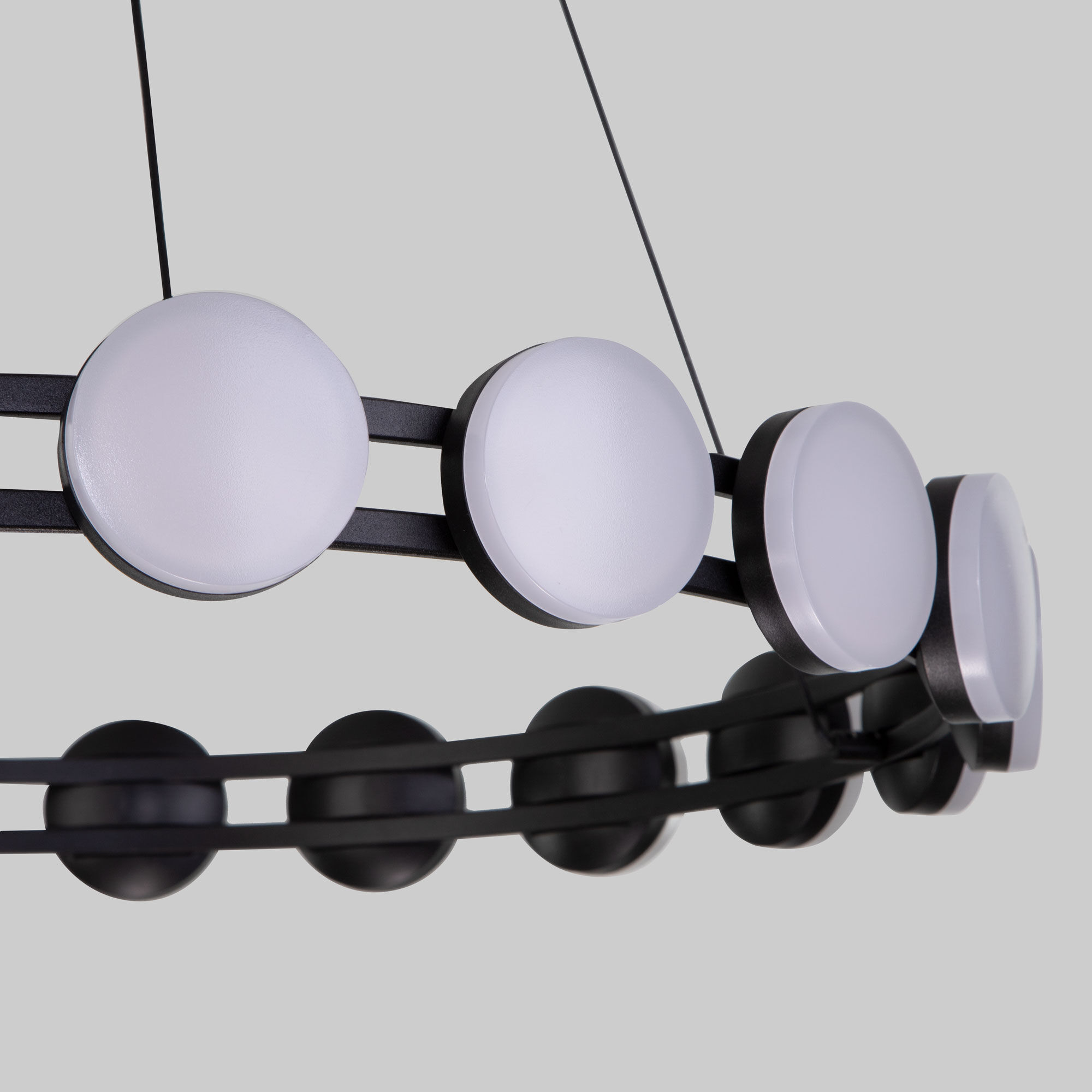 Подвесной светильник 62*62*150 см, *LED, 60W, 3000 Eurosvet Tapioca 90332/20, черный