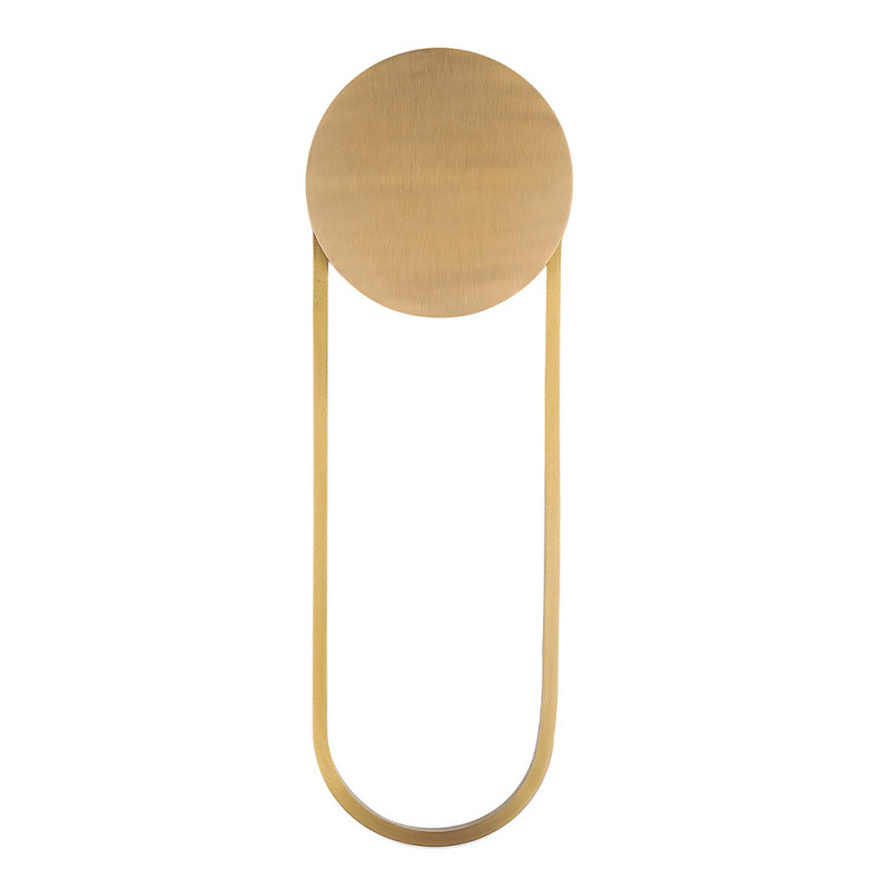 Бра 45 см, 18W, 3000-6000K, Crystal Lux NINA AP18W LED BRASS, латунь