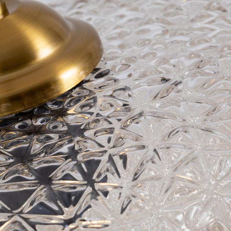 Подвесной светильник Divinare Capriccio 5004/17 SP-1, диаметр 29 см, латунь