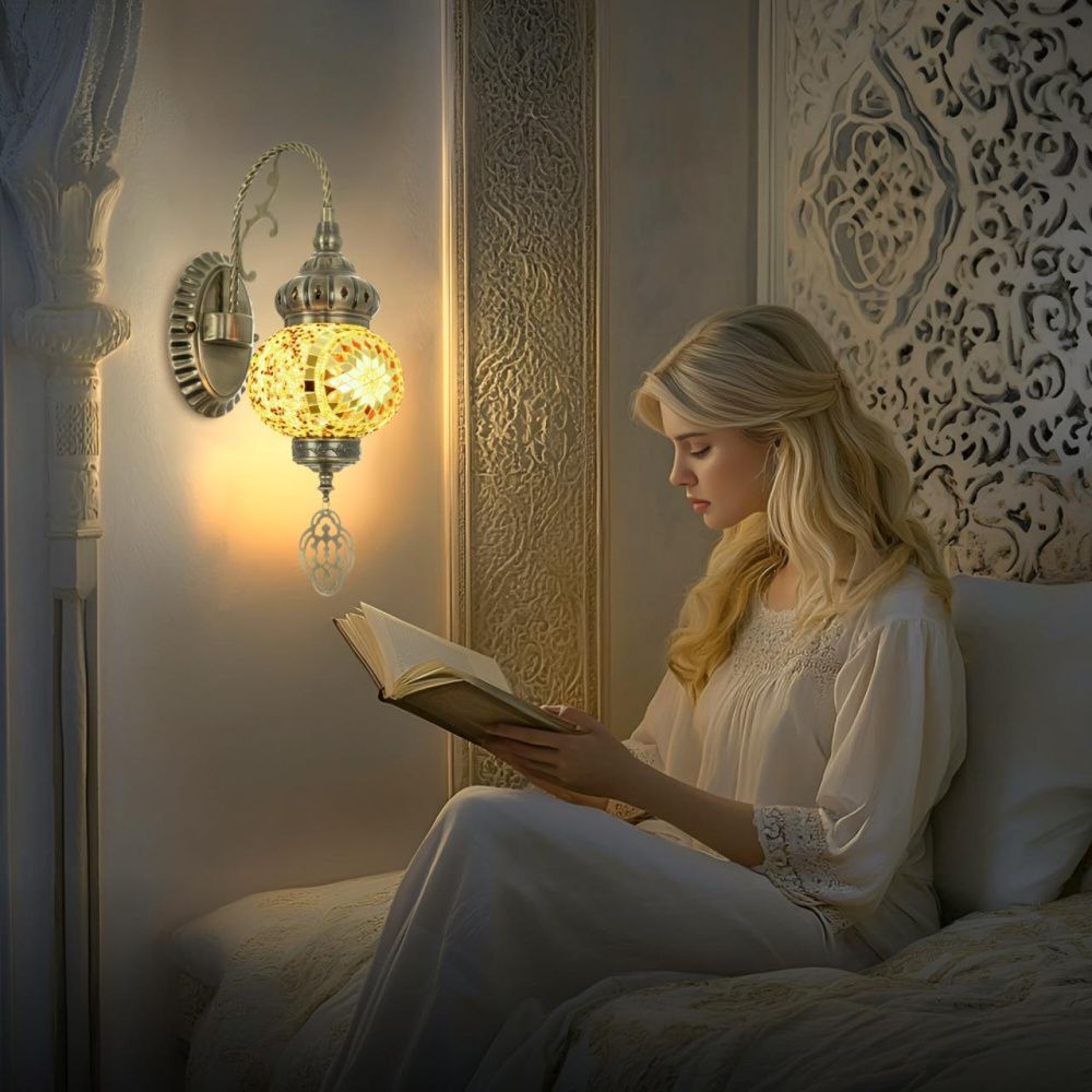 Бра настенное Мозаика Янтарь Citilux Каир CL419315