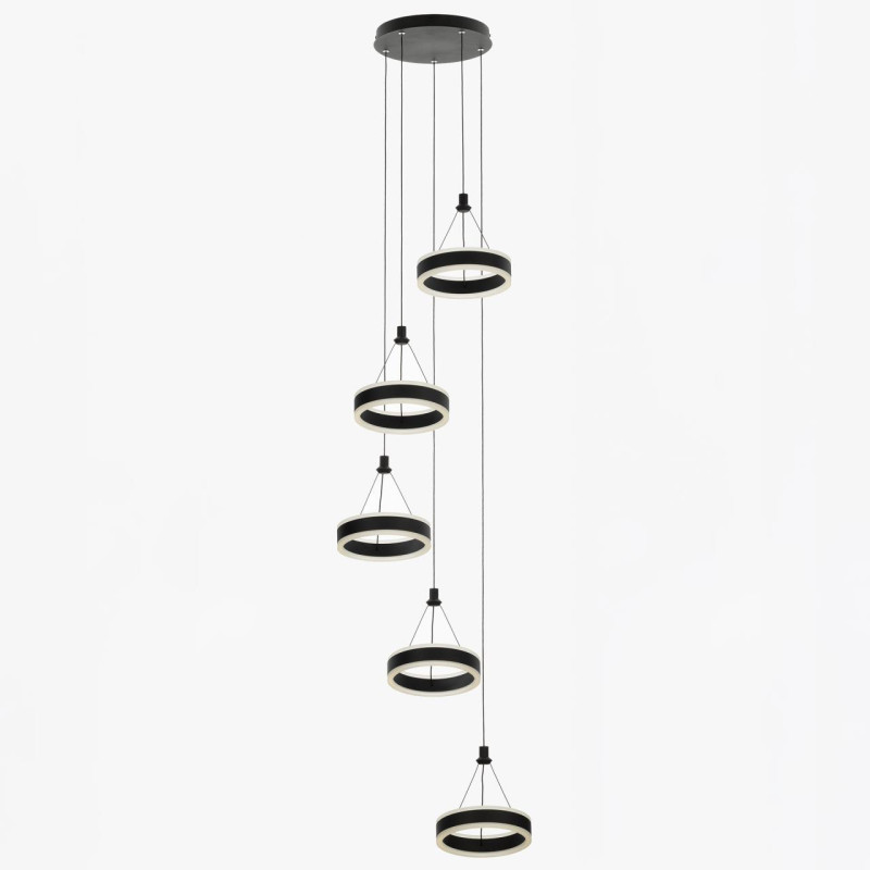 Люстра Citilux CL719051 Дуэт Черный