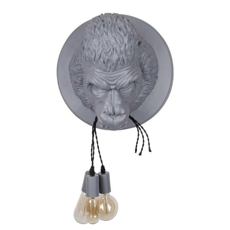 Светильник *41 см, 3*E27*W, Loft It 10178 Grey Gorilla, Серый