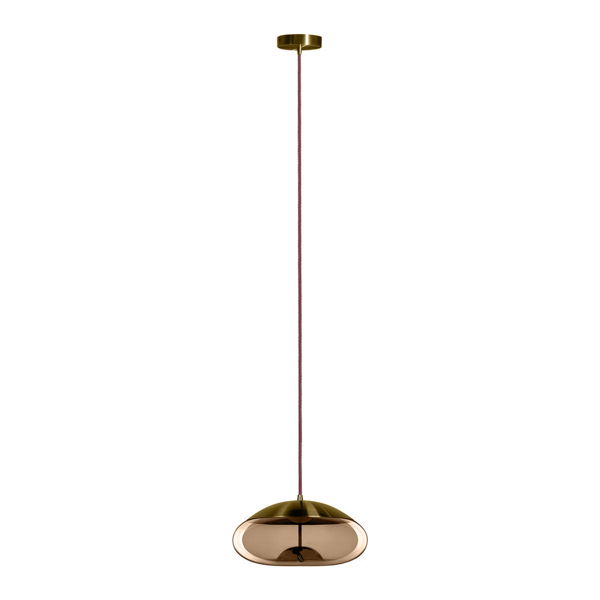Подвесной светильник 20*13 см, 1*LED*5W LOFT IT Knot 8135-D mini латунь