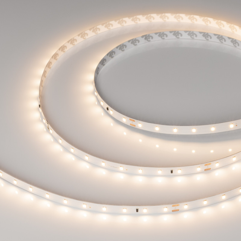Лента IC-A60-10mm 24V Warm3000 (4.6 W/m, IP20, 2835, 30m) (Arlight, 4.6 Вт/м, IP20) 027033(1). Цена указана за 30 метров. Продается кратно 30 метрам.