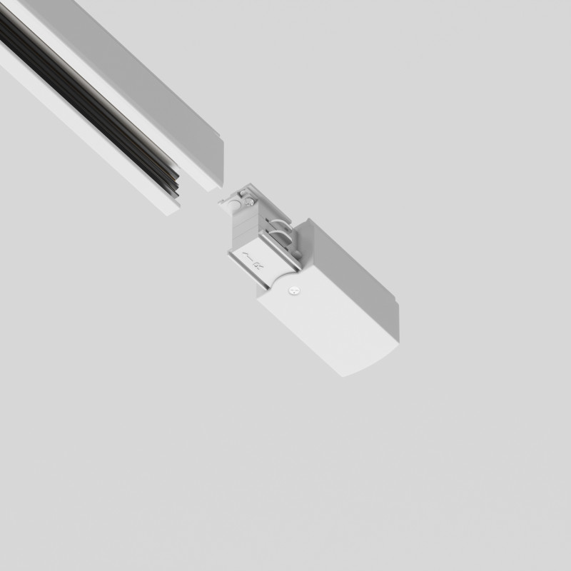 Токопровод для шинопровода Maytoni 3 phase track system TRA005B-31W-R, белый